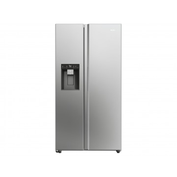 Haier Ψυγείο Ντουλάπα 601lt Total NoFrost Υ177.5xΠ90.5xΒ72.6εκ. Inox HSW59F18EIMM